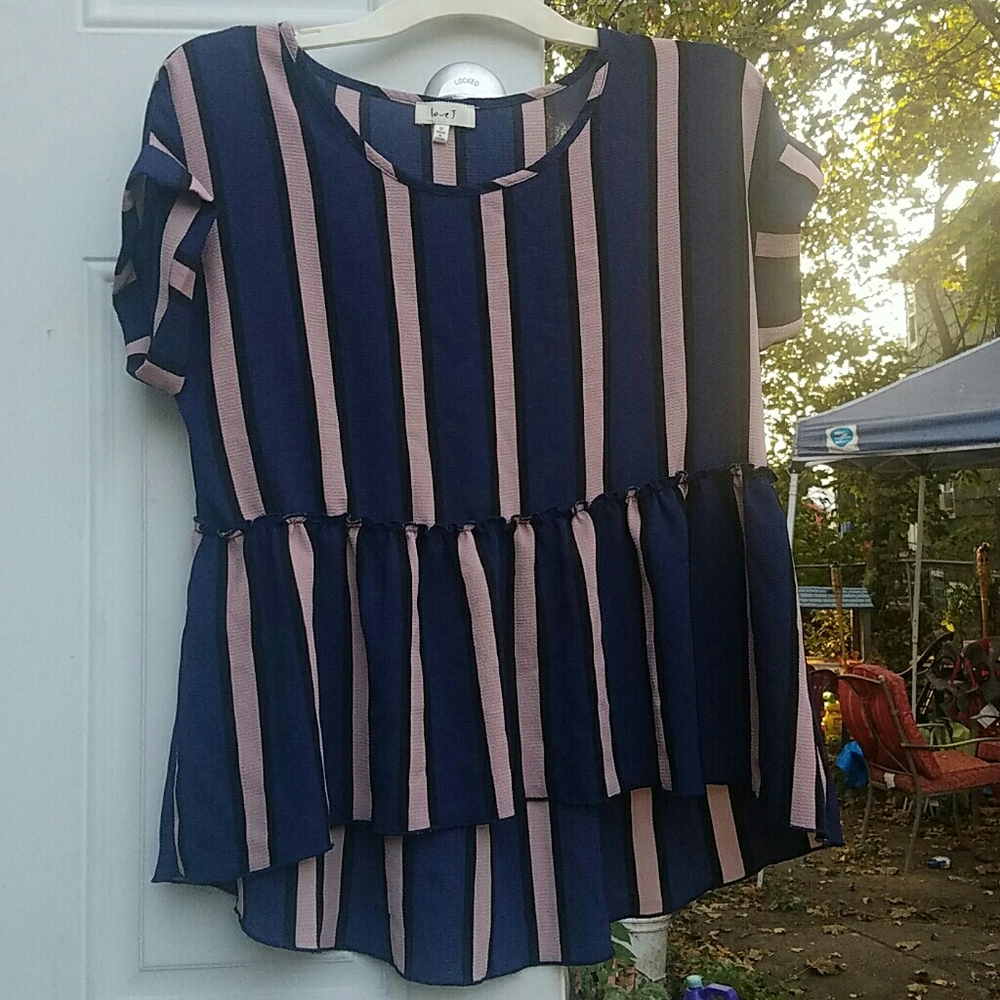 Indigo/pink/black